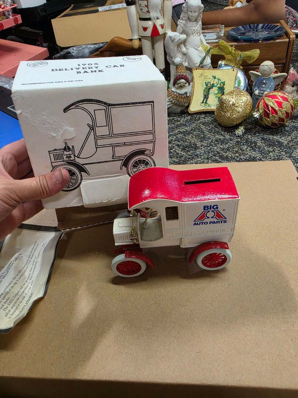 Ertl 1905 Delivery Car Bank Big Auto Parts